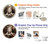 S3427 Mammoth Ancient Cave Art Case For LG V30, LG V30 Plus, LG V30S ThinQ, LG V35, LG V35 ThinQ