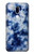S3439 Fabric Indigo Tie Dye Case For LG G7 ThinQ