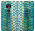 S3414 Green Snake Scale Graphic Print Case For Motorola Moto G7 Play