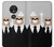 S3557 Bear in Black Suit Case For Motorola Moto G7 Play