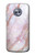S3482 Soft Pink Marble Graphic Print Case For Motorola Moto X4