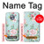 S3494 Vintage Rose Polka Dot Case For Motorola Moto X4
