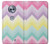 S3514 Rainbow Zigzag Case For Motorola Moto X4