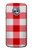 S3535 Red Gingham Case For Motorola Moto X4
