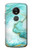S3399 Green Marble Graphic Print Case For Motorola Moto G6 Play, Moto G6 Forge, Moto E5