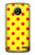 S3526 Red Spot Polka Dot Case For Motorola Moto E4