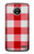 S3535 Red Gingham Case For Motorola Moto E4