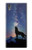 S3555 Wolf Howling Million Star Case For Sony Xperia XA1
