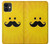 S1145 Yellow Mustache Sun Case For iPhone 11
