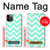 S1723 Mint Chevron Zigzag Case For iPhone 11 Pro