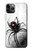 S2386 Black Widow Spider Case For iPhone 11 Pro