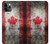S2490 Canada Maple Leaf Flag Texture Case For iPhone 11 Pro