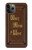 S2824 Once Upon a Time Book Cover Case For iPhone 11 Pro