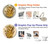 S3490 Gold Pineapple Case For iPhone 11 Pro