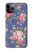 S3265 Vintage Flower Pattern Case For iPhone 11 Pro Max