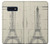 S3474 Eiffel Architectural Drawing Case For Samsung Galaxy S10e