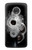 S2387 Gun Bullet Hole Glass Case For Motorola Moto G7, Moto G7 Plus