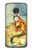 S3184 Little Mermaid Painting Case For Motorola Moto G7, Moto G7 Plus