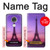 S3447 Eiffel Paris Sunset Case For Motorola Moto G7, Moto G7 Plus