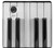 S3524 Piano Keyboard Case For Motorola Moto G7, Moto G7 Plus