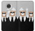 S3557 Bear in Black Suit Case For Motorola Moto G7, Moto G7 Plus