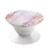 S3482 Soft Pink Marble Graphic Print Graphic Ring Holder and Pop Up Grip