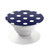 S3533 Blue Polka Dot Graphic Ring Holder and Pop Up Grip