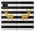 S2794 Black and White Striped Deer Gold Sparkles Case For Google Pixel 4