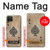 S2928 Vintage Spades Ace Card Case For Google Pixel 4