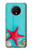 S3428 Aqua Wood Starfish Shell Case For OnePlus 7T