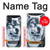 S0123 Grim White Wolf Case For Samsung Galaxy A51