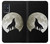 S1981 Wolf Howling at The Moon Case For Samsung Galaxy A51