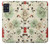 S2179 Flower Floral Vintage Art Pattern Case For Samsung Galaxy A51