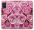 S2943 Pink Rose Case For Samsung Galaxy A51
