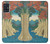 S3348 Utagawa Hiroshige The Monkey Bridge Case For Samsung Galaxy A51