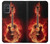 S0415 Fire Guitar Burn Case For Samsung Galaxy A71