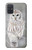S1566 Snowy Owl White Owl Case For Samsung Galaxy A71