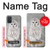 S1566 Snowy Owl White Owl Case For Samsung Galaxy A71