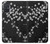 S2544 Japanese Kimono Style Black Flower Pattern Case For Samsung Galaxy A71