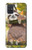 S3138 Cute Baby Sloth Paint Case For Samsung Galaxy A71