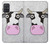 S3257 Cow Cartoon Case For Samsung Galaxy A71