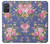 S3265 Vintage Flower Pattern Case For Samsung Galaxy A71