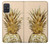S3490 Gold Pineapple Case For Samsung Galaxy A71