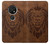 S2529 Leo Zodiac Tattoo Brown Graphic Print Case For Nokia 7.2