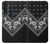 S3363 Bandana Black Pattern Case For Motorola Moto G8 Plus