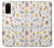 S2354 Pastel Flowers Pattern Case For Samsung Galaxy S20