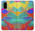 S2942 Brush Stroke Painting Case For Samsung Galaxy S20