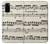 S3082 Music Sheet Case For Samsung Galaxy S20 S3082 Music Sheet Case For Samsung Galaxy S20