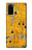 S3528 Bullet Rusting Yellow Metal Case For Samsung Galaxy S20
