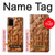 S1307 Fish Wood Carving Graphic Printed Case For Samsung Galaxy S20 Plus, Galaxy S20+